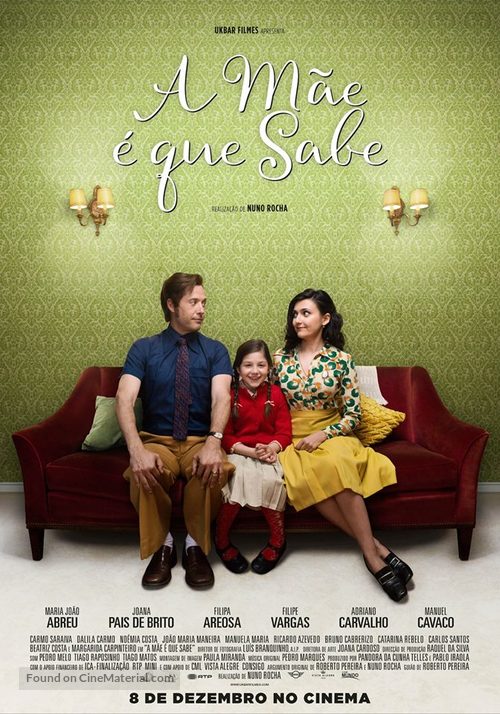 A M&atilde;e &eacute; que Sabe - Portuguese Movie Poster