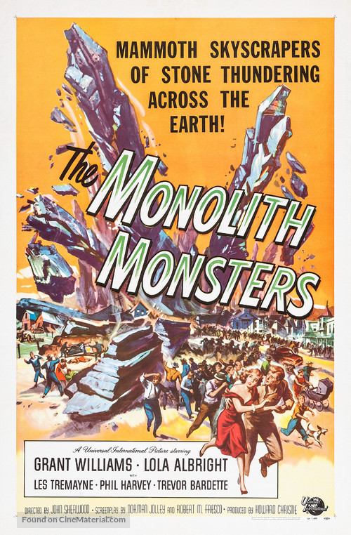 The Monolith Monsters - Movie Poster