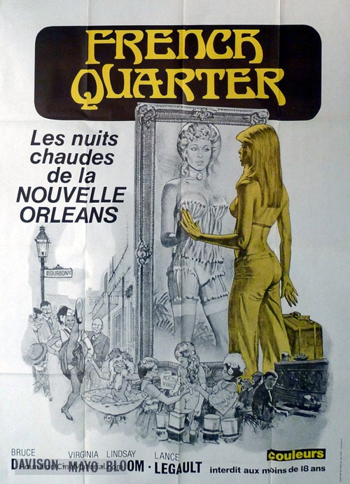 French Quarter - French Movie Poster