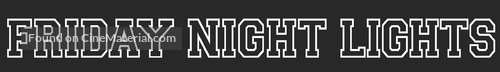 Friday Night Lights - Logo