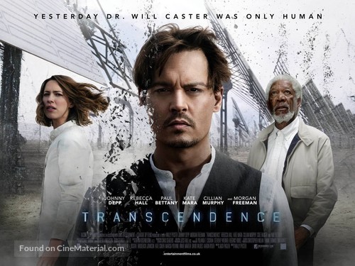 Transcendence - British Movie Poster
