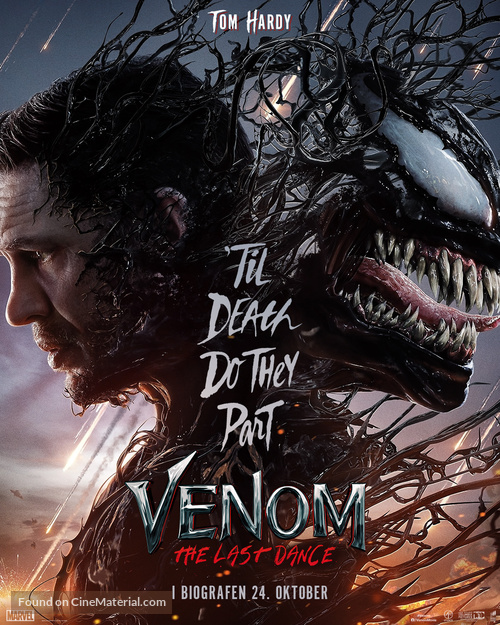 Venom: The Last Dance - Danish Movie Poster