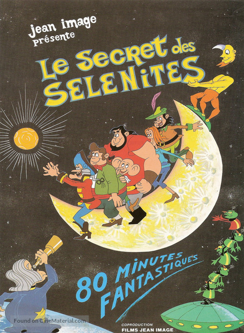 Secret des s&eacute;l&eacute;nites, Le - French Movie Poster