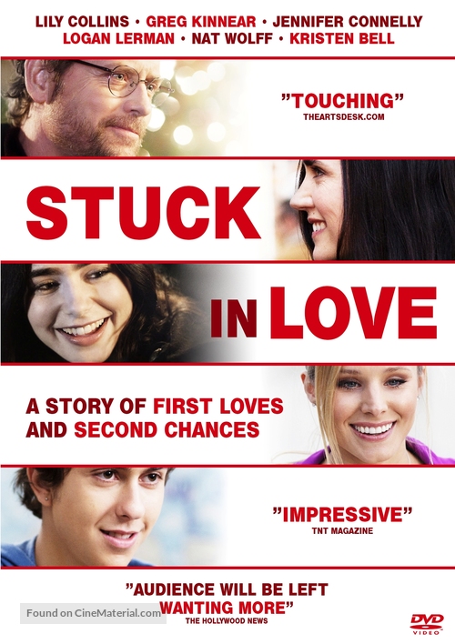 Stuck in Love - Swedish DVD movie cover