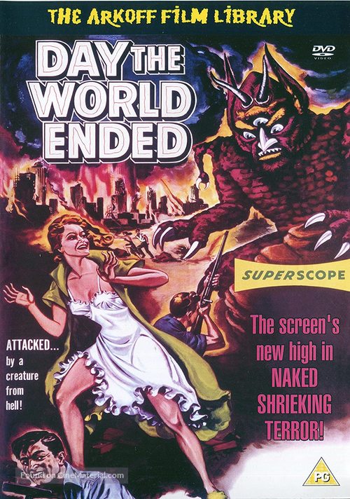 Day the World Ended - British DVD movie cover