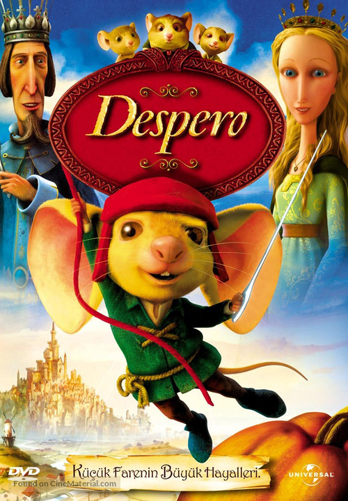 The Tale of Despereaux - Turkish Movie Cover