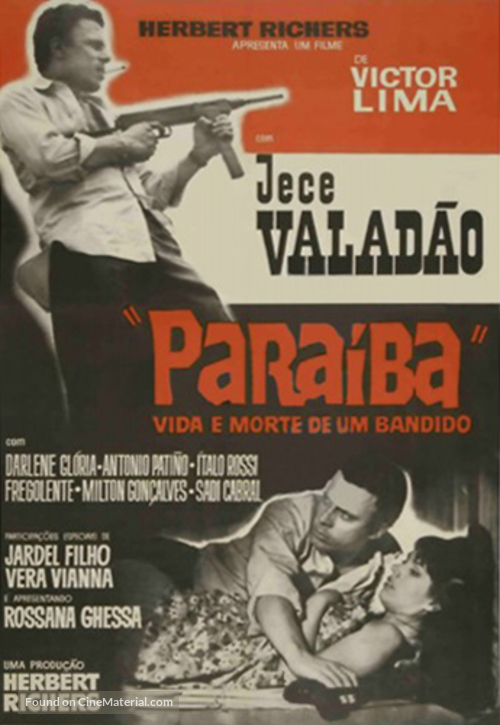 Para&iacute;ba, Vida e Morte de um Bandido - Brazilian Movie Poster