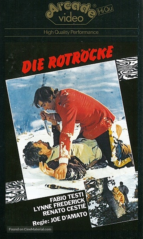 Giubbe rosse - German VHS movie cover