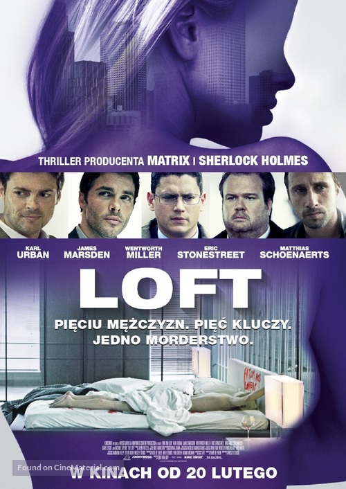 The Loft - Polish Movie Poster