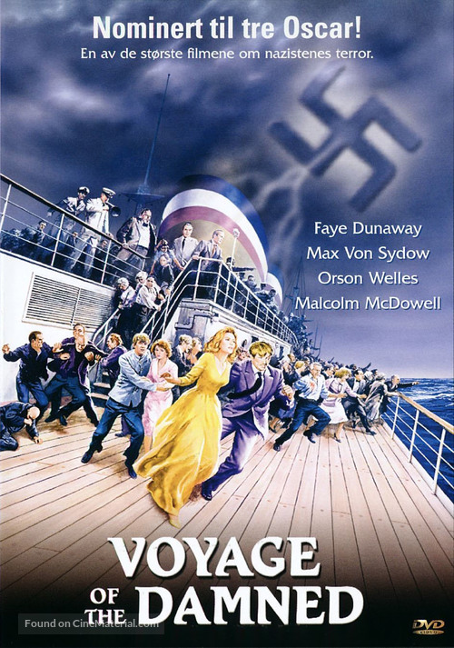 Voyage of the Damned - Norwegian Movie Cover