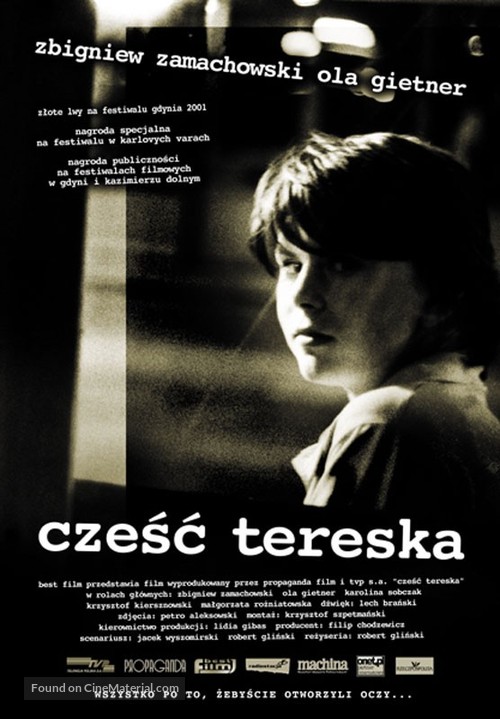 Czesc Tereska - Polish poster