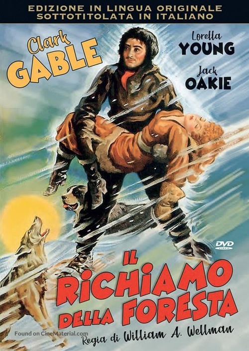 The Call of the Wild - Italian DVD movie cover