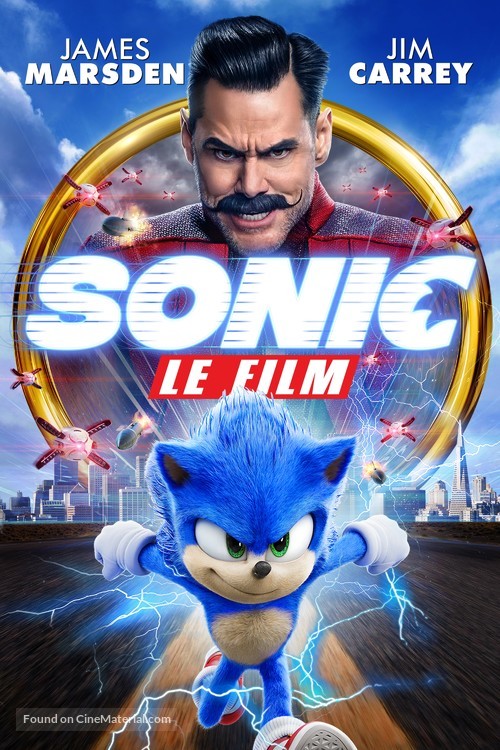 Sonic the Hedgehog - French Movie Cover