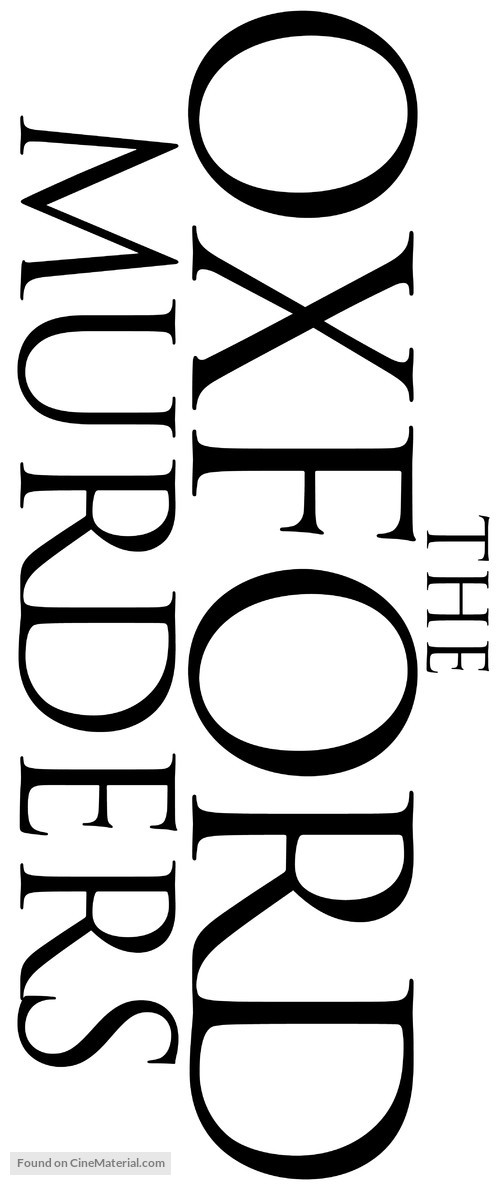 The Oxford Murders - Logo