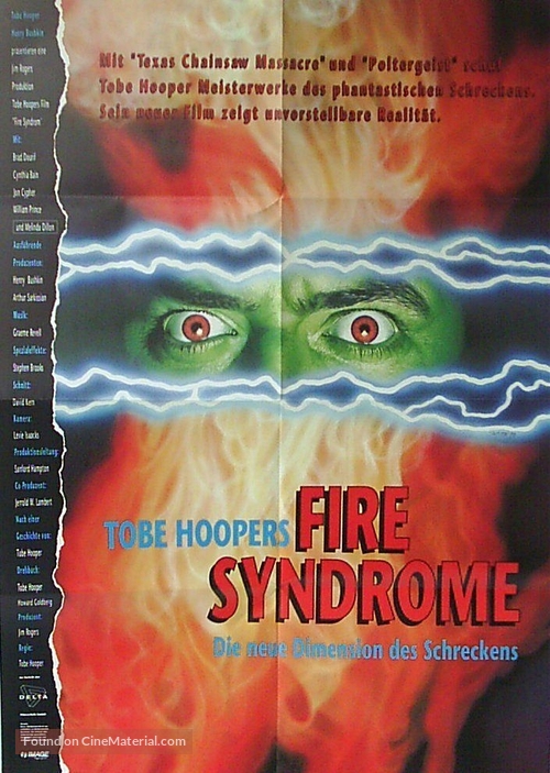Spontaneous Combustion - German Movie Poster