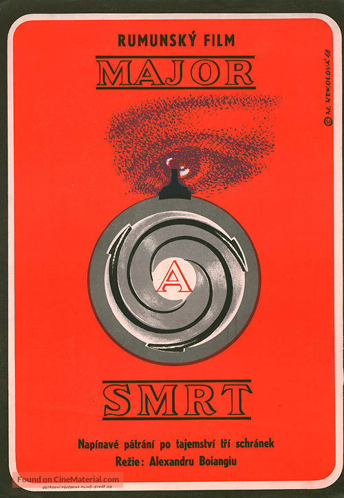 Maiorul si moartea - Czech Movie Poster