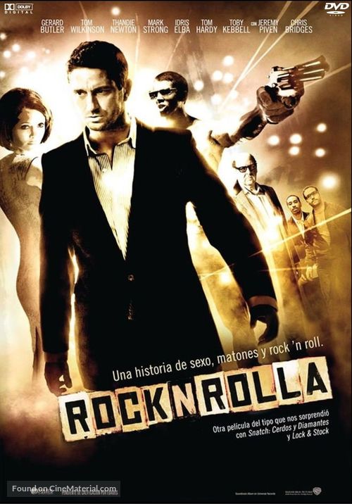 RocknRolla - Argentinian DVD movie cover