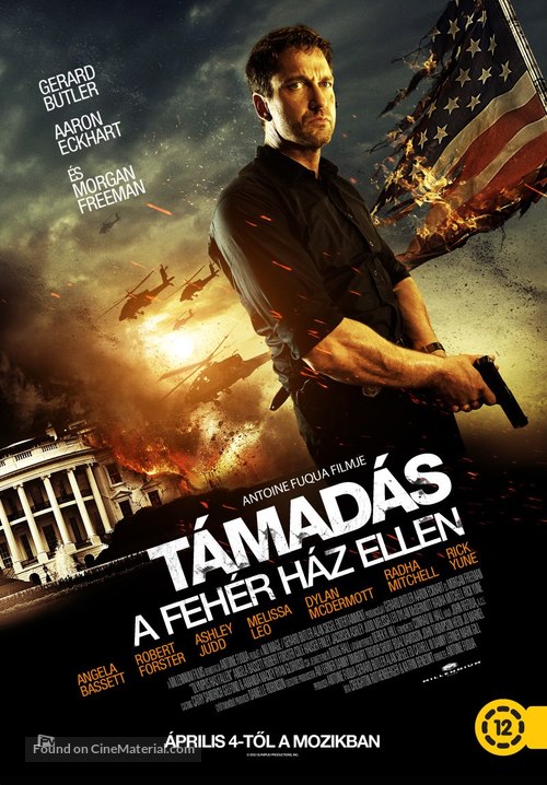 Olympus Has Fallen - Hungarian Movie Poster