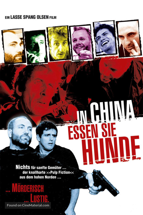 I Kina spiser de hunde - German Movie Poster