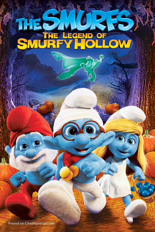 The Smurfs: The Legend of Smurfy Hollow - DVD movie cover