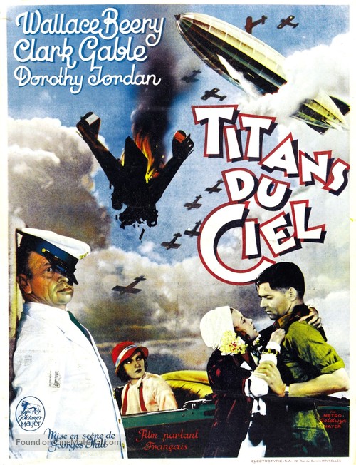 Hell Divers - Belgian Movie Poster