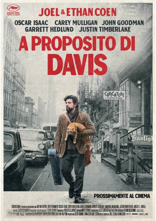 Inside Llewyn Davis - Italian Movie Poster