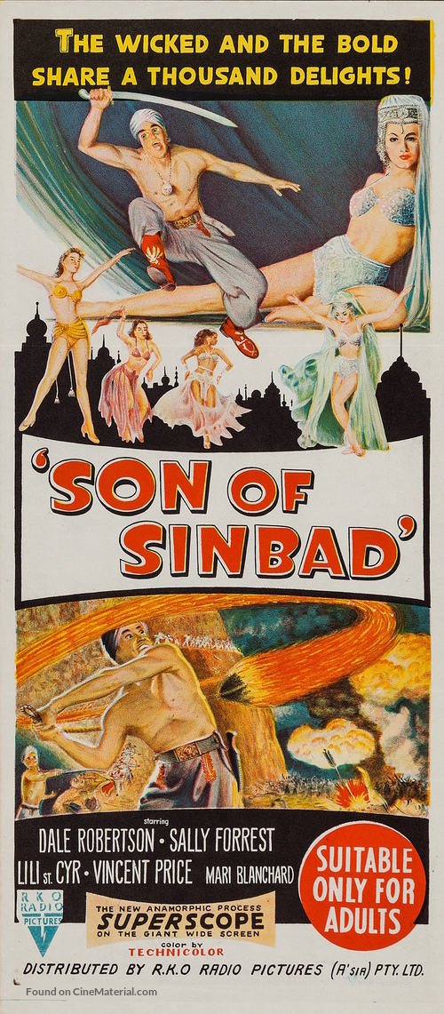 Son of Sinbad - Australian Movie Poster