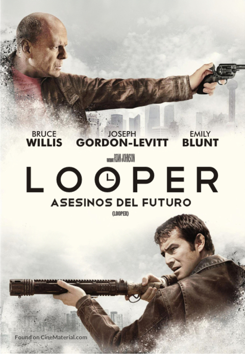 Looper - Argentinian DVD movie cover