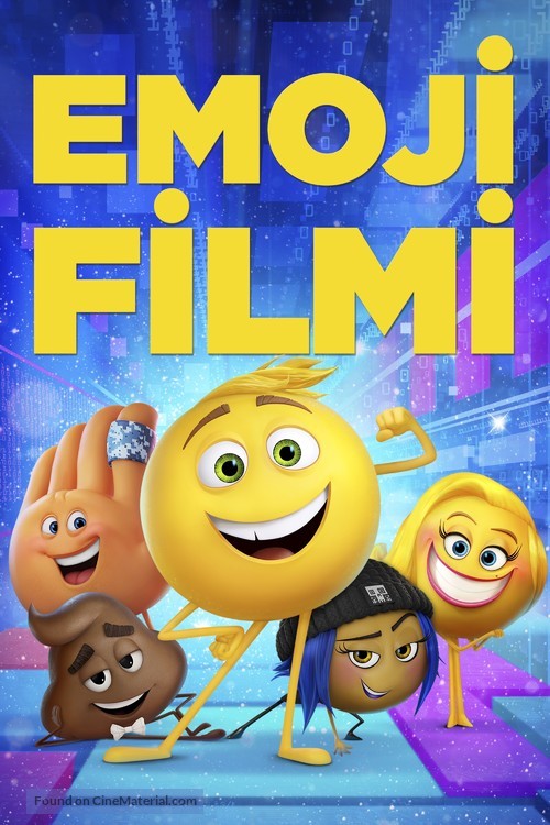The Emoji Movie - Turkish Movie Cover