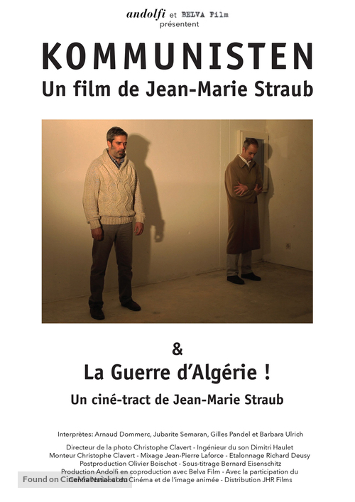 Kommunisten - French Movie Poster