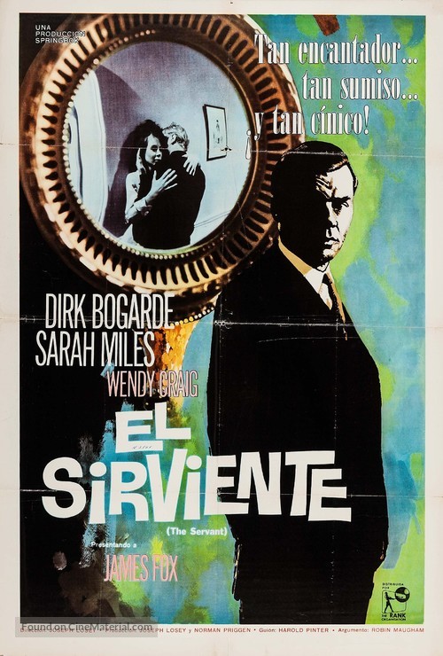 The Servant - Argentinian Movie Poster