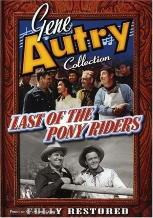 Last of the Pony Riders - DVD movie cover