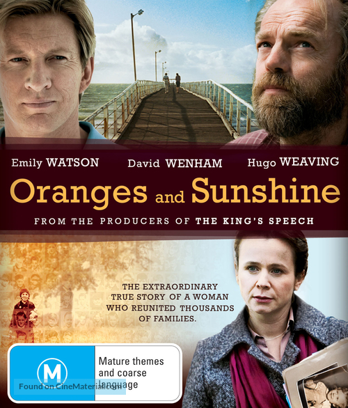 Oranges and Sunshine - Australian Blu-Ray movie cover