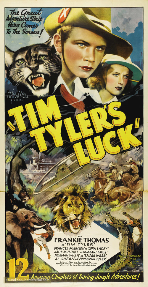 Tim Tyler&#039;s Luck - Movie Poster