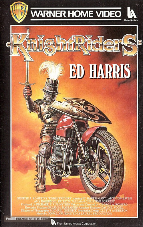 Knightriders - Finnish VHS movie cover