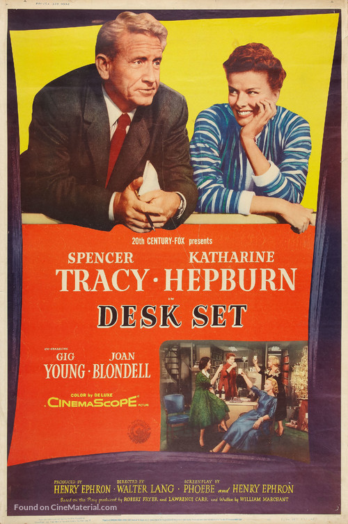 Desk Set - Movie Poster