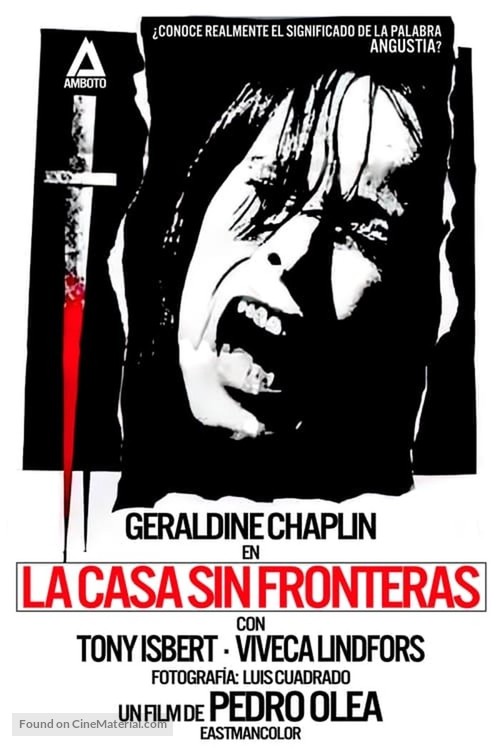 La casa sin fronteras - Spanish Movie Poster