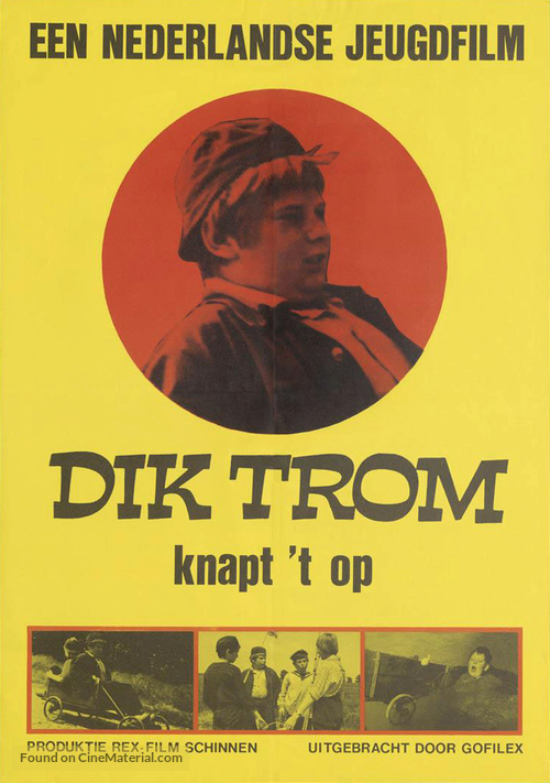 Dik Trom knapt het op - Dutch Movie Poster