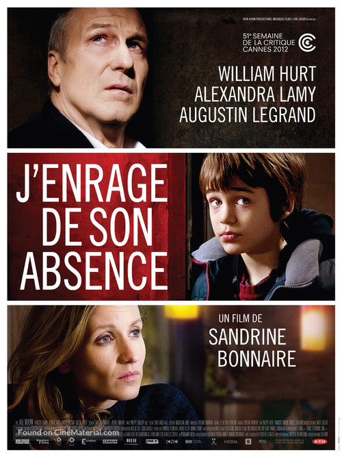J'enrage de son absence - French Movie Poster