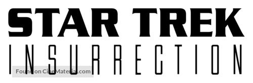Star Trek: Insurrection - Logo