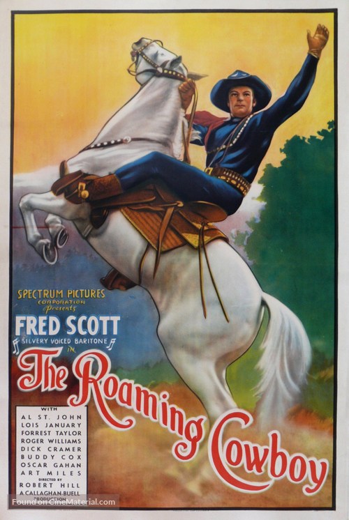 The Roaming Cowboy - Movie Poster