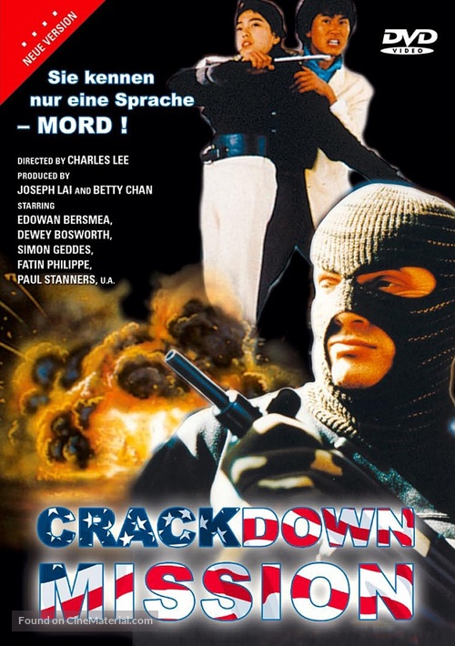 Crackdown Mission - German Movie Cover