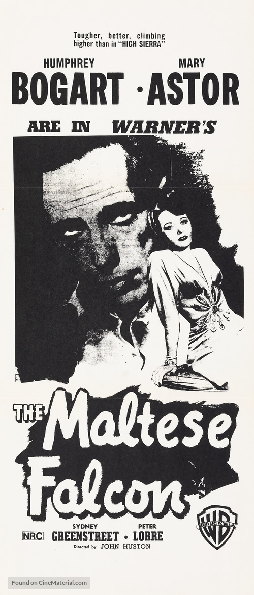 The Maltese Falcon - Australian poster