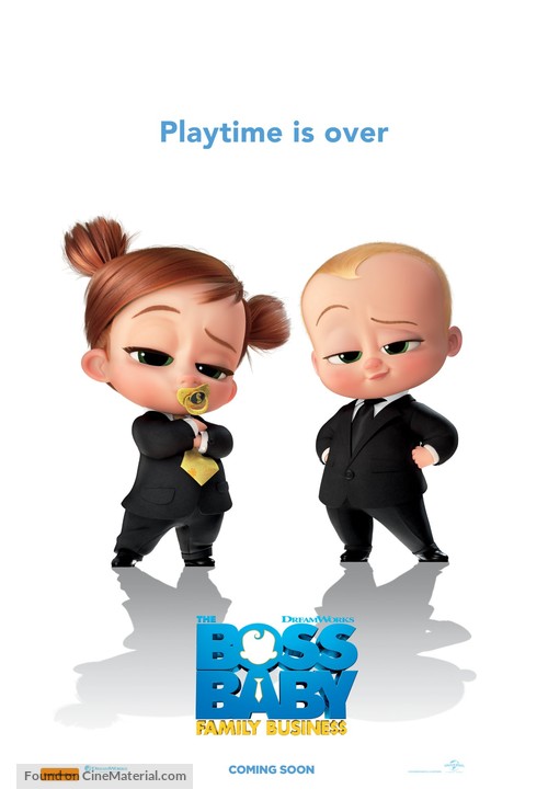 The Boss Baby: Family Business - Australian Movie Poster