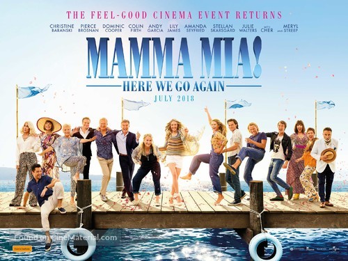 Mamma Mia! Here We Go Again - Australian Movie Poster