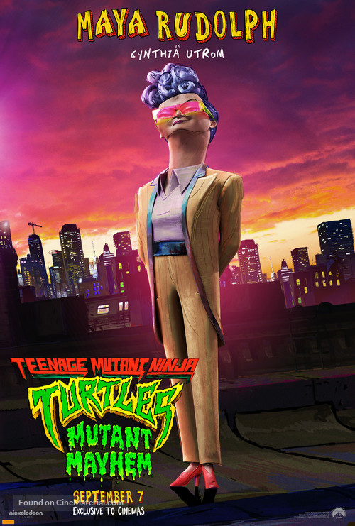 Teenage Mutant Ninja Turtles: Mutant Mayhem - Australian Movie Poster