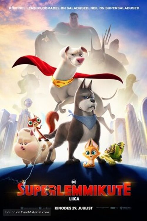 DC League of Super-Pets - Estonian Movie Poster