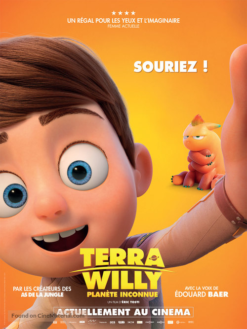 Terra Willy: La plan&egrave;te inconnue - French Movie Poster