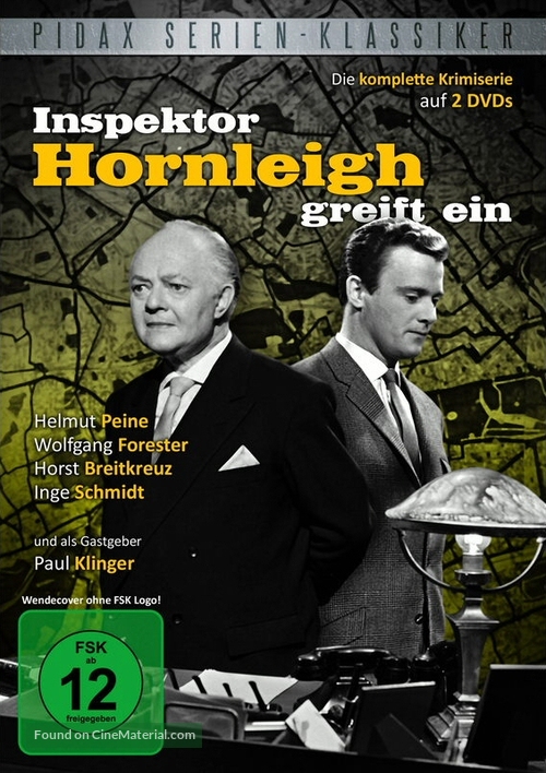 &quot;Inspektor Hornleigh greift ein...&quot; - German DVD movie cover