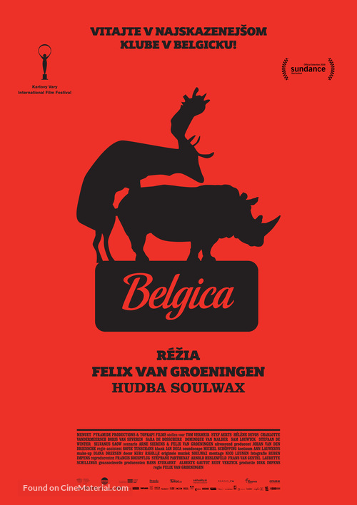 Belgica - Slovak Movie Poster